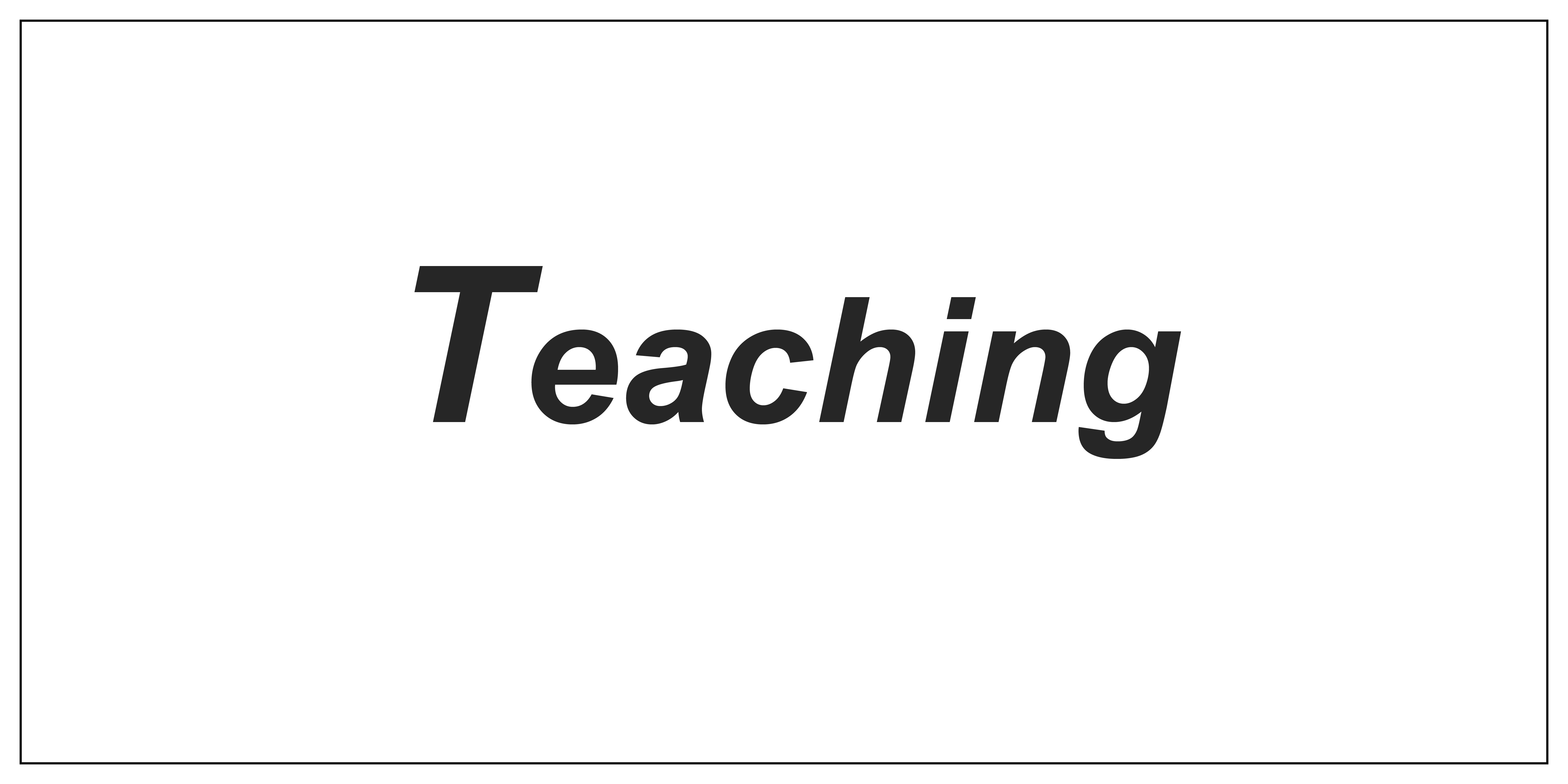 teaching