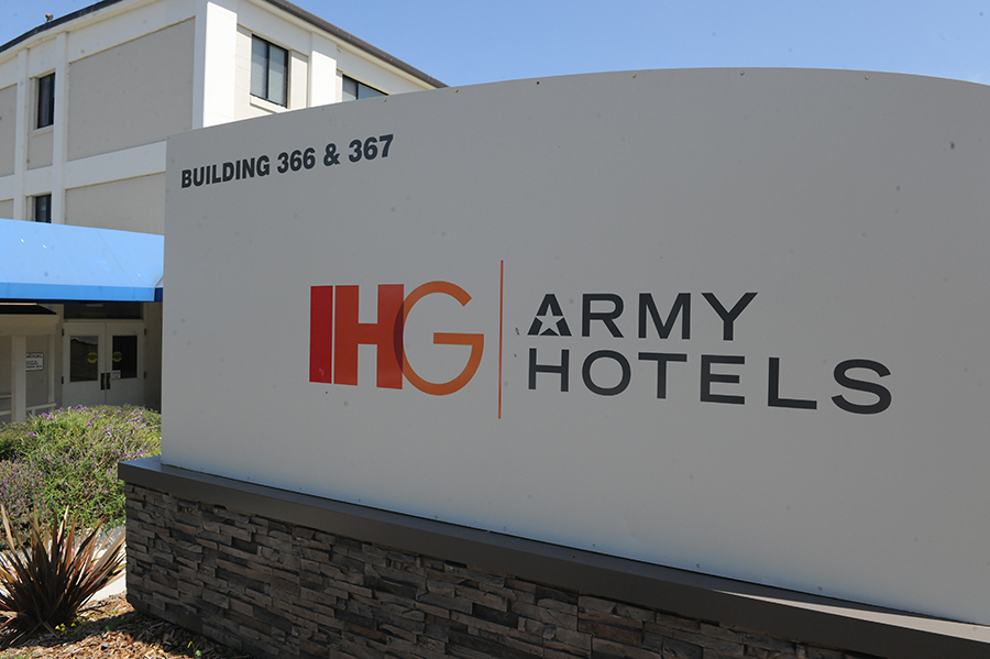 IHG Hotel sign