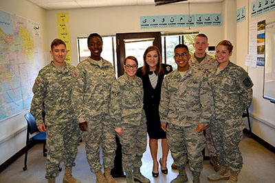 California Representative Loretta Sanchez tours DLIFLC