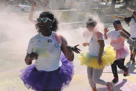 Big turnout for SHARP Color Run