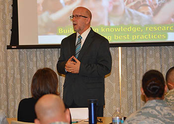 SHARP workshop invites military, academia to share best practices