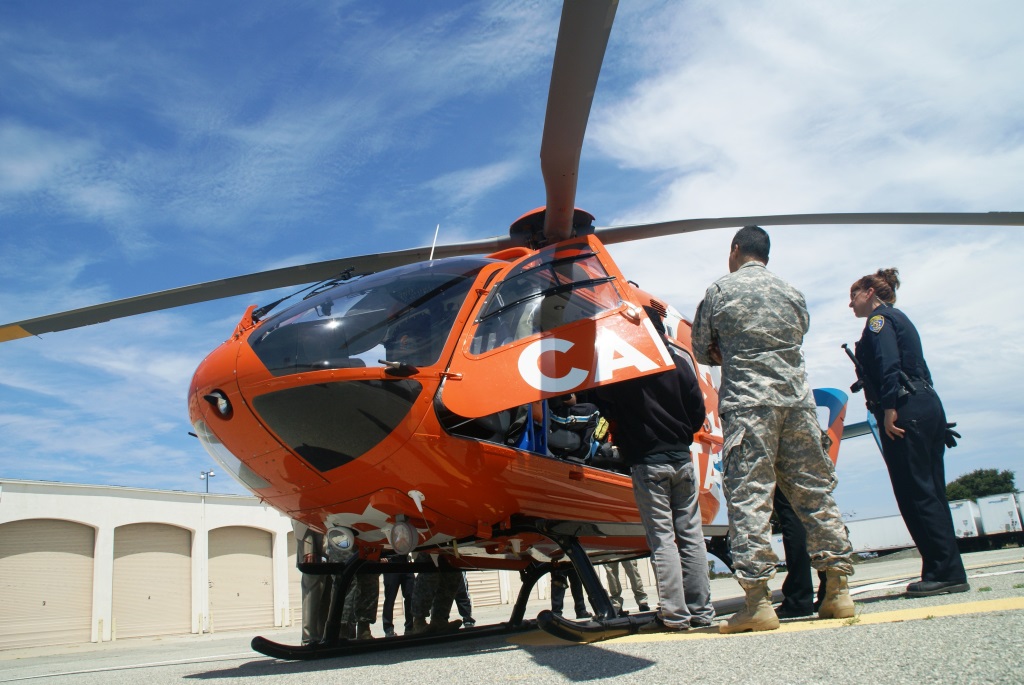 CALMED trains for life flight