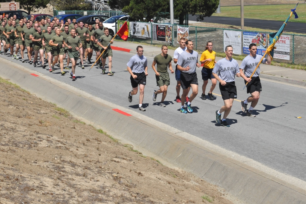 Chapman leads his final Commandant’s Run; says farewell to troops