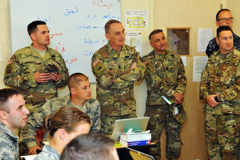 Thinking outside the box: TRADOC Command Sgt. Maj. amazed with DLIFLC