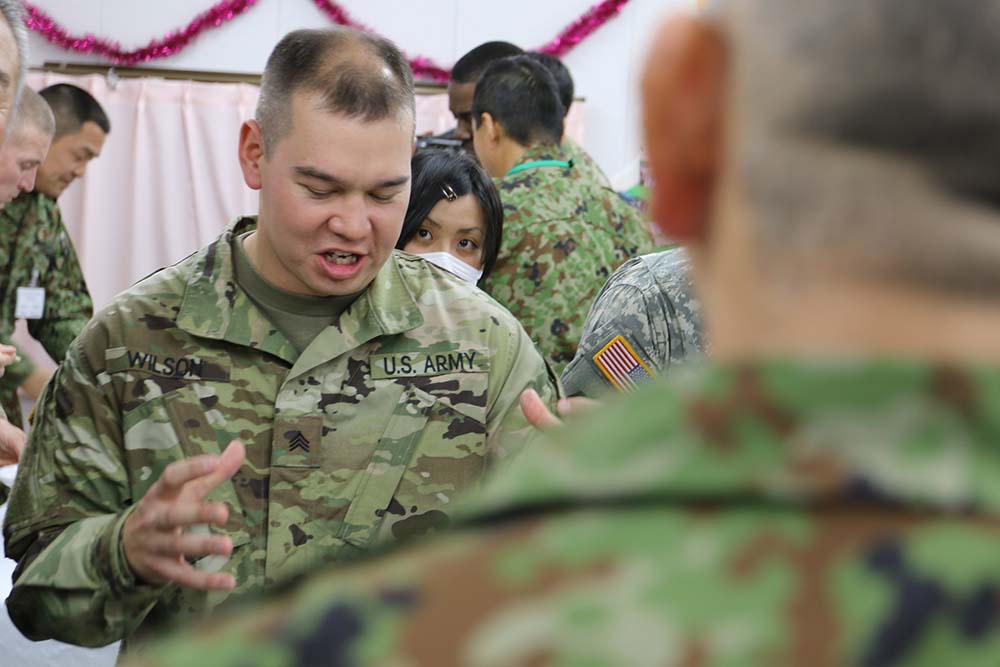 Yama Sakura: bilateral operation relies on bilingual service members