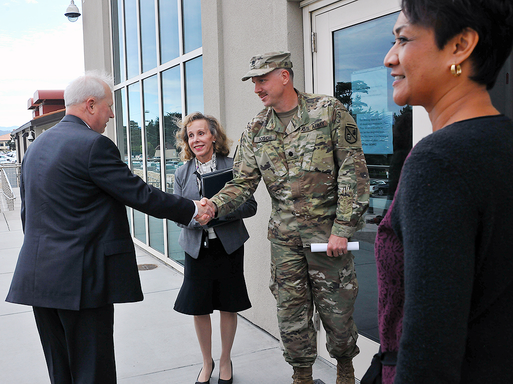 DOD Senior Language Authority visits Russian class at DLIFLC