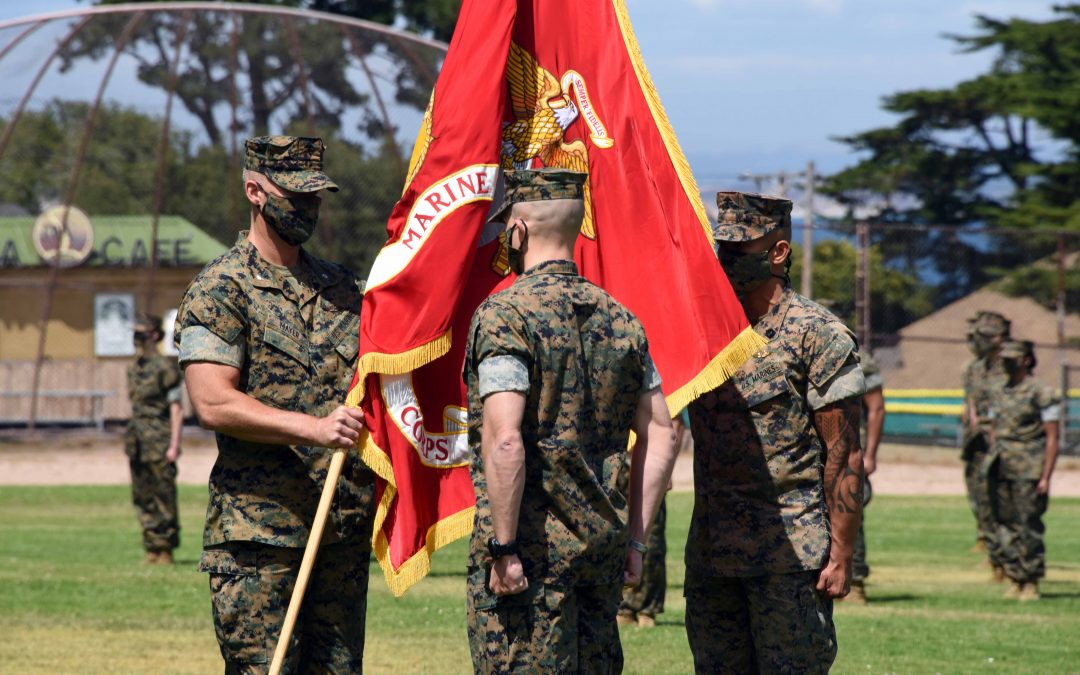 USMC at Presidio of Monterey changes command