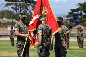 USMC at Presidio of Monterey changes command
