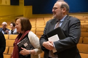 Dr. Clare Bugary, director of the Defense Language and National Security Education Office and Dr. Sam Eisen, director of programs at the Defense Language and National Security Education Office, were on-hand to witness the third graduating class of the Chinese Flagship Domestic Immersion Capstone Program.