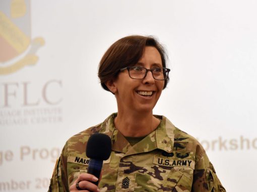 Language is a living thing – key to military readiness