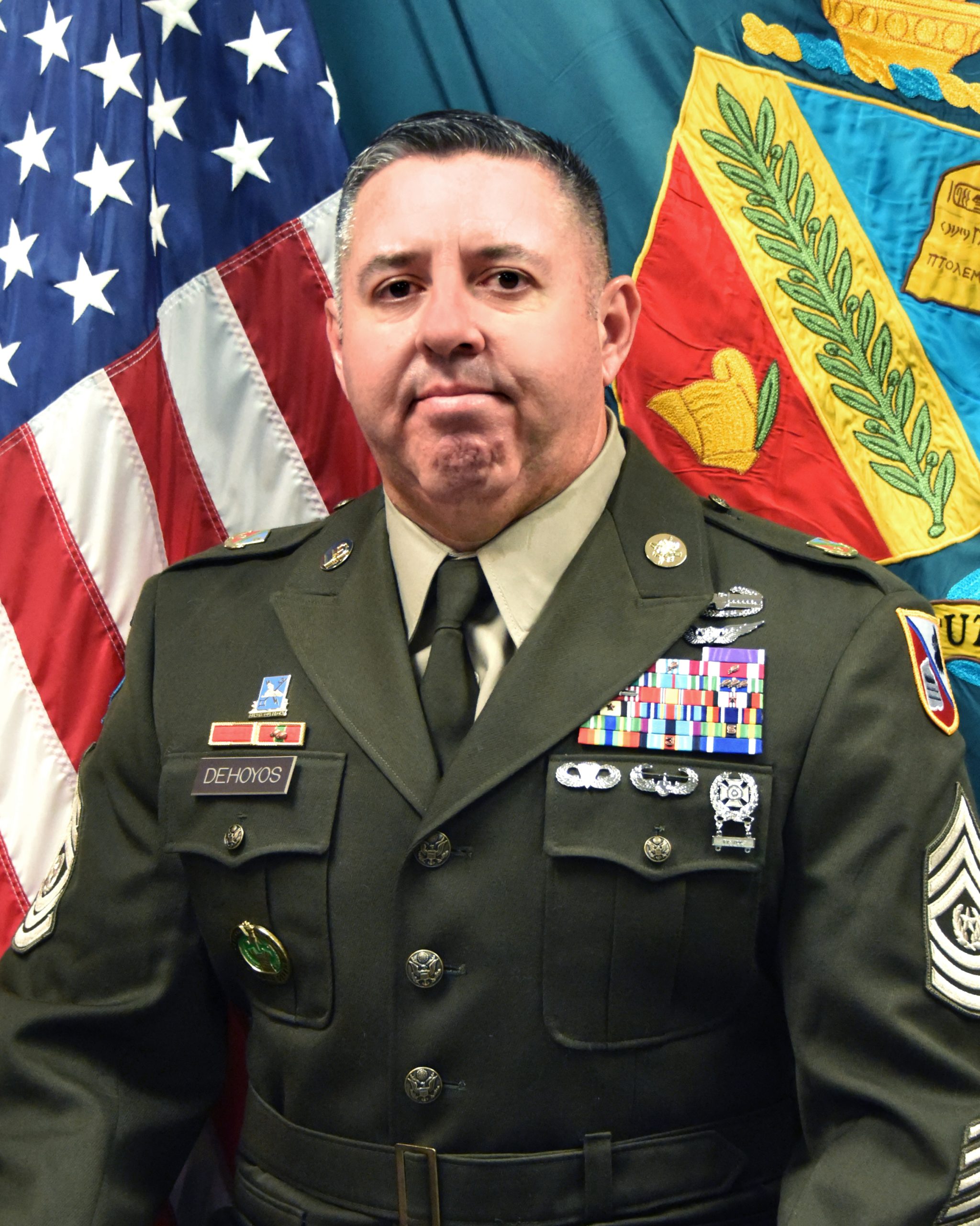 Theo De Hoyos, Command Sgt. Maj. DLIFLC