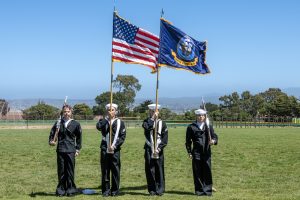 Navy detachment says goodbye to commander in ceremony