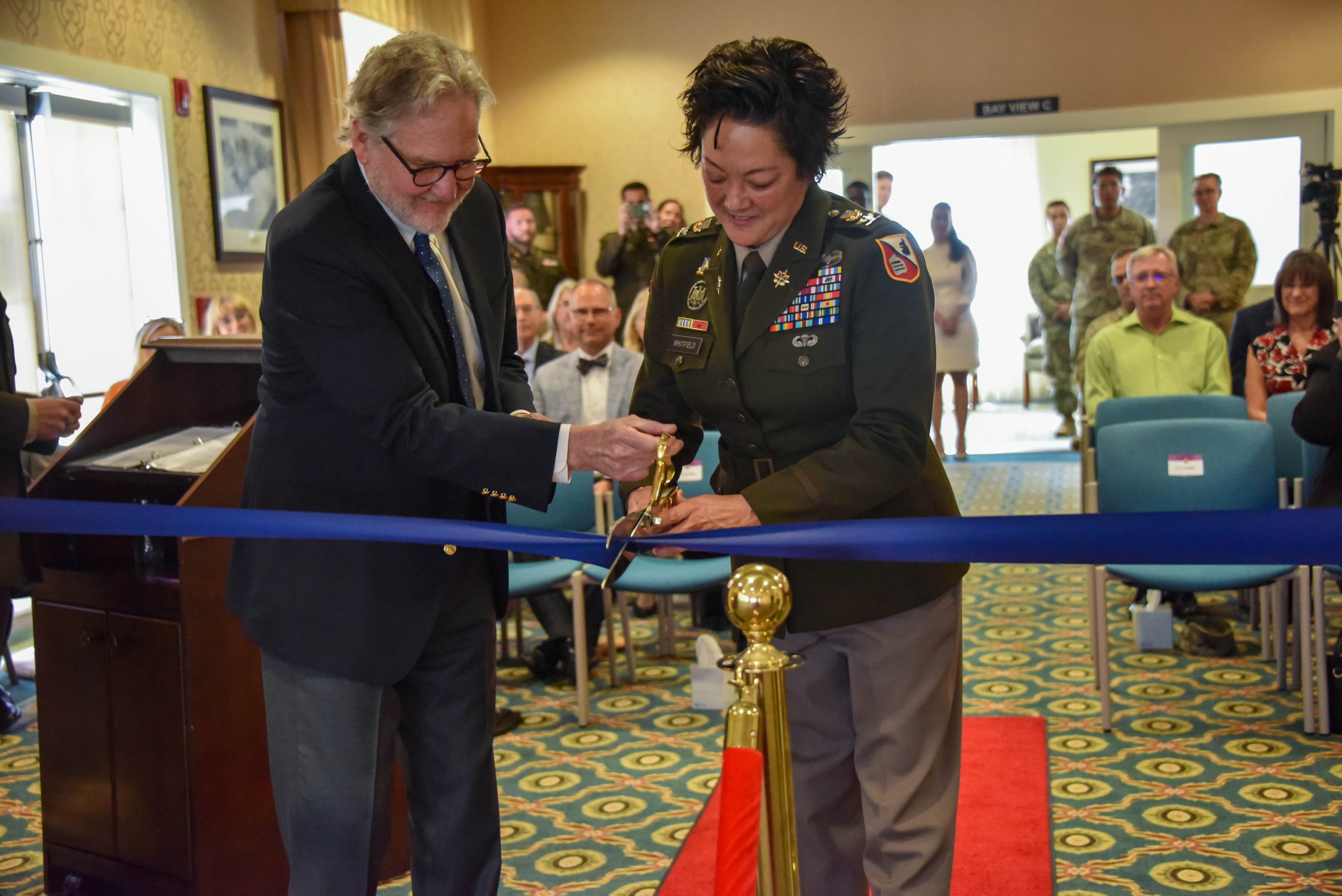 Institute commemorates former commandant