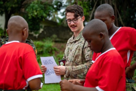 DLI graduate translates French in West Africa