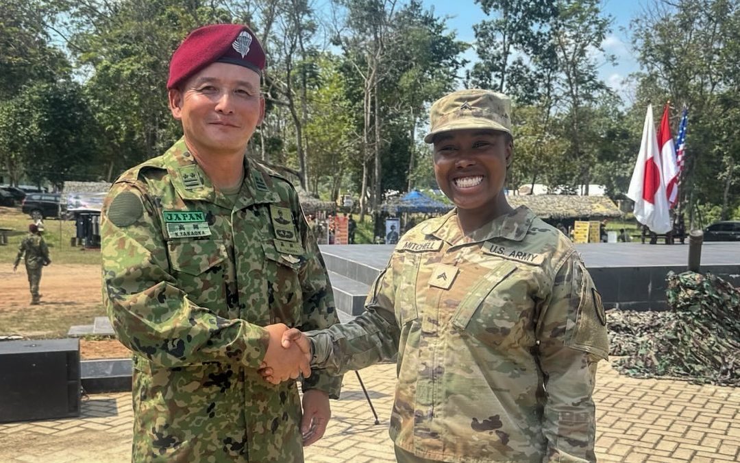 Cpl. Mitchell breaks language barriers during Super Garuda Shield 25