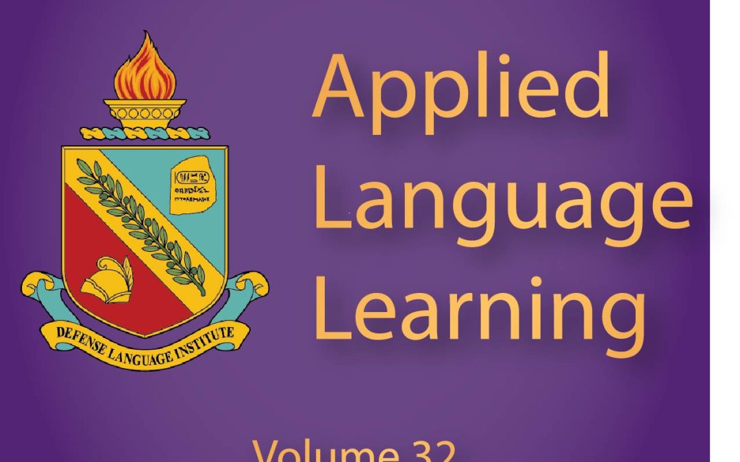Applied Language Learning Vol. 32